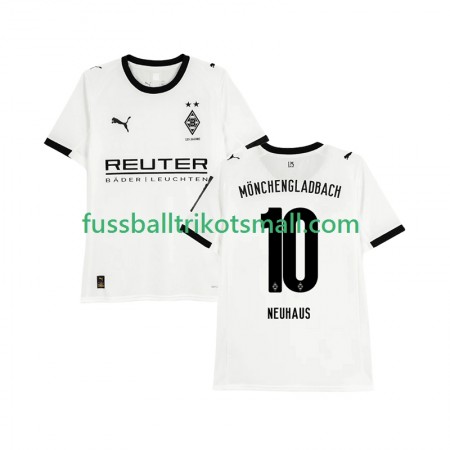 Fußballtrikots Borussia Monchengladbach Florian Neuhaus 10 2025-2026 Kurzarm Heimtrikotsatz kaufen